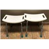 Image 1 : LOT OF 2 SHOWER ASSIST CHAIRS