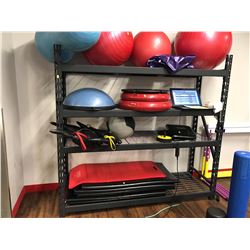 EQUIPMENT RACK CONTENTS NOT INCLUDED