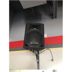 PAIR OF NADV AUDIO P-CAB SPEAKERS WITH BRACKETS