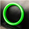 Image 2 : Solid Green Nephrite Jade Bangle