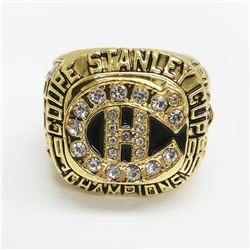 1986 Montreal Canadiens Stanley Cup Championship Ring - Patrick Roy