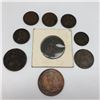 Image 1 : Lot Of 9 United Kingdom Assorted Coins