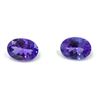 Image 1 : Lot Of 2 Oval Cut Tanzanite Gemstone 1.24 Carat Total Weight