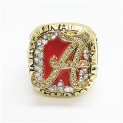 2009 Alabama Crimson Tide NCAA Football National Championship Ring- Nick Saban