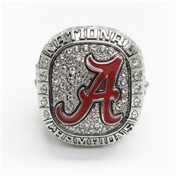 2015 Alabama Crimson Tide NCAA Football Championship Ring - Nick Saban