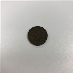 1912 Albert I Belgium 1 Cent