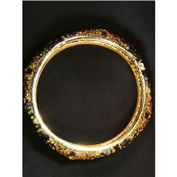 Beautiful, golden designer bracelet