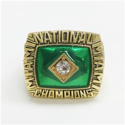 1987 Miami Hurricanes NCAA Football National Championship Ring - Jerome Brown