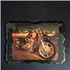 Image 1 : DENCRAFT BOARD LACQUERED HARLEY DAVIDSON  QUALITY PICTURE