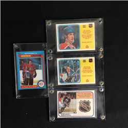 1980s WAYNE GRETZKY HOCKEY LEADERS CARD LOT