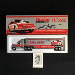 RACE IMAGE 1/64 SCALE DIE-CAST COLLECTORS MODEL w/ CERTIFICATE (SCOTT GEOFFRION)