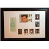 Image 1 : MUHAMMAD ALI SIGNED COLLAGE w/ CUSTOM FRAME (JSA LETTER COA)