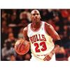 Image 4 : RARE MICHAEL JORDAN SIGNED CHICAGO BULLS 11 X 14 DESIGNER FRAMED (GLOBAL COA)