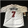 Image 1 : Dansby Swanson Signed Braves Jersey (JSA COA)