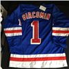 Image 1 : ED GIACOMIN SIGNED RANGERS JERSEY (LEAFS AUTHENTICS)