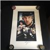 Image 1 : LIMITED EDITION TREVOR LINDEN SIGNED SEASON TICKET HOLDER LITHOGRAPH