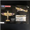 Image 1 : RARE HOBBY COLLECTION HI TECH METAL SUPER MARINE SPITFIRE 1:48 SCALE