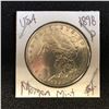 Image 1 : 1898 USA MORGAN SILVER DOLLAR (P)