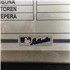 Image 2 : TORONTO BLUE JAYS OFFICIAL DUGOUT LINE UP CARD (MLB HALO)