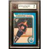 Image 1 : 1979 OPC WANE GRETZKY ROOKIE CARD ( GRADED KSA 5)