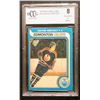 Image 1 : 1979 OPC WANE GRETZKY ROOKIE CARD ( GRADED BCCG 8)
