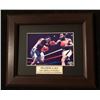 Image 1 : ALI AND FRASER DUAL SIGNED 8 X 10 FRAME ( PHOTO IS 5 X 7) WITH COA HOLO