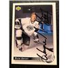 Image 2 : WAYNE GRETZKY SIGNED HOCKEY CARD