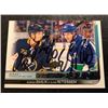 Image 1 : DUAL SIGNED ELIAS PETTERSSON/RASMUS DAHLIN YOUNG GUNS CHECKLIST