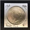 Image 1 : 1926 USA SILVER PEACE DOLLAR