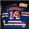 Image 1 : BRENDAN SHANAHAN SIGNED NY RANGERS ADIDAS JERSEY (AJ SPORTS COA)