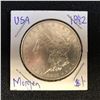 Image 1 : 1882 USA MORGAN SILVER DOLLAR