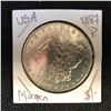 Image 1 : 1887 USA MORGAN SILVER DOLLAR (PHILADELPHIA MINTED)