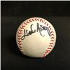 Image 1 : JESSE BARFIELD & LLOYD MOSEBY DUAL SIGNED BASEBALL (JSA COA)