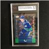 Image 1 : 2019-120 UD TIM HORTONS #CC10 ELIAS PETTERSSON CLEAR CUT PHENOMS ROOKIE CARD (9.5 NGM)