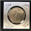 Image 1 : 1944 USA SILVER HALF DOLLAR