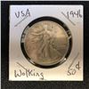 Image 1 : 1946 USA WALKING LIBERTY HALF DOLLAR