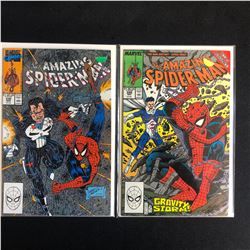 THE AMAZING SPIDER-MAN COMIC BOOK LOT #330/ #326 (MARVEL COMICS)