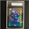 Image 1 : 2019-20 UD TIM HORTON'S #CC10 ELIAS PETTERSSON CLEAR CUT PHENOMS ROOKIE CARD (9.5 NGM)