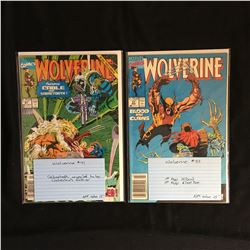 WOLVERINE #41 and #37 (MARVEL COMICS)
