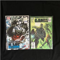 WORLD WAR HULK COMIC BOOK LOT (MARVEL COMICS)