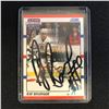 Image 1 : RAY BOURQUE SIGNED SCORE HOCKEY CARD