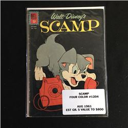 SCAMP FOUR COLOR #1204 (DELL COMICS) 1961