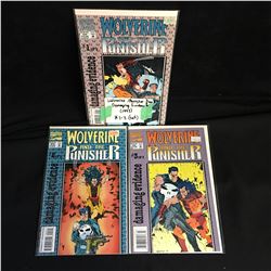 WOLVERINE/ PUNISHER: DAMAGING EVIDENCE #1-3 SET (MARVEL COMICS) 1993