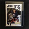 Image 1 : THOMAS STEEN SIGNED JETS HOCKEY CARD