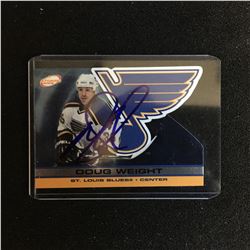 DOUG WEIGHT SIGNED ATOMIC 2002 HOCKEY CARD