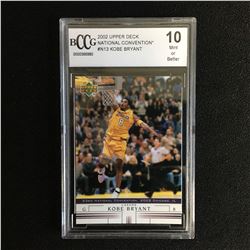 2002 UPPER DECK NATIONAL CONVENTION #N13 KOBE BRYANT (10 MINT)