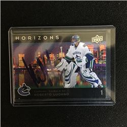 ROBERTO LUONGO SIGNED UPPER DECK HORIZONS HOCKEY CARD