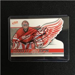 CURTIS JOSEPH SIGNED ATOMIC 2004 HOCKEY CARD