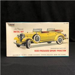 GABRIEL 1/22 SCALE 1930 SPORT PACKARD PHAETON UNASSEMBLED MODEL KIT