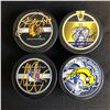 Image 1 : AUTOGRAPHED HOCKEY PUCK LOT